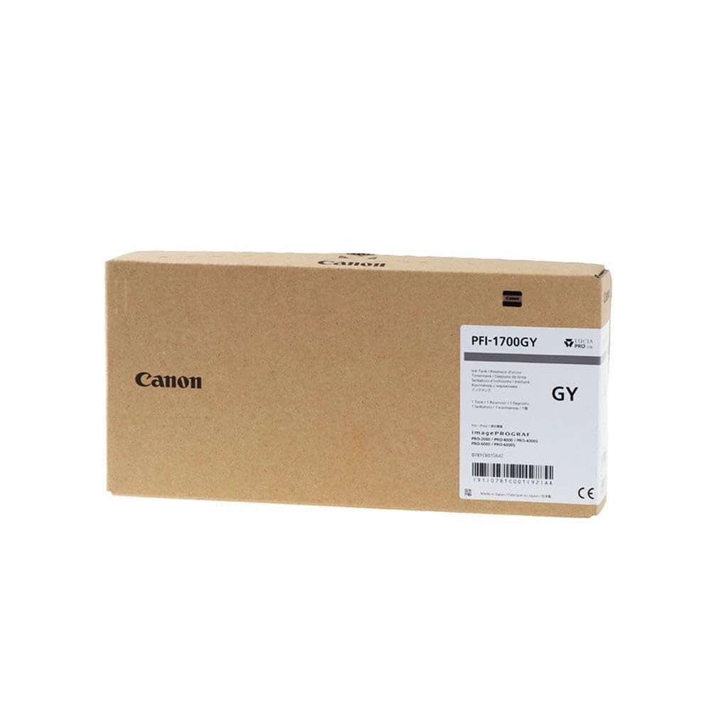 Amazon.co.jp: canon キヤノン 大判プリンタ インクタンク PFI-1700 GY